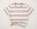BAKER TAN STRIPED TEE